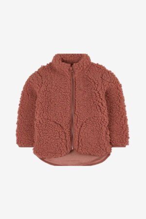Dayton Teddy Fleece Jacket Burnt